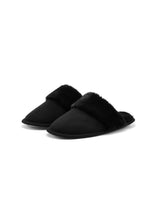 Load image into Gallery viewer, Black Mule Slipper